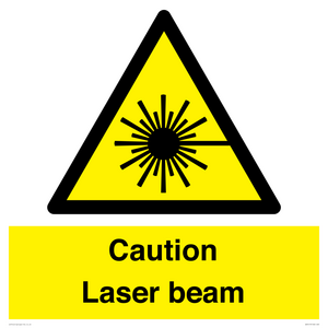 Caution Laser beam